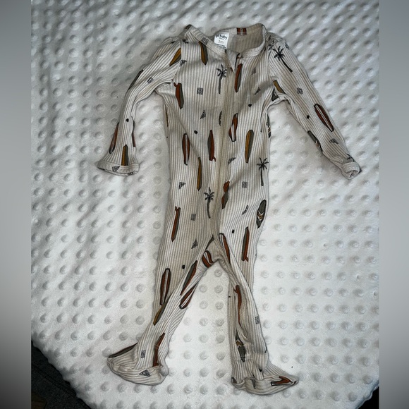 pl baby basics baby Ribbed Footie Set - Picture 2 of 4